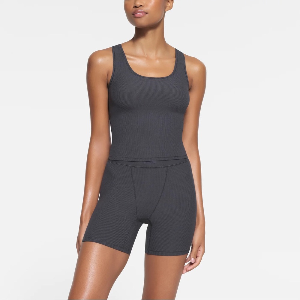 NWT Skims Soft Lounge Set in Graphite (Tank and Boxers)